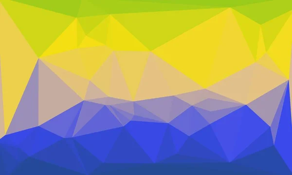 Brillante abstracto colorido fondo poligonal - foto de stock
