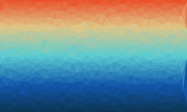 Kreativer prismatischer Hintergrund mit polygonalem Muster — Stockfoto