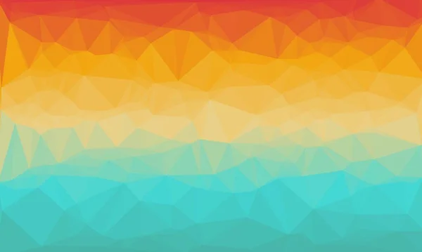 Kreativer prismatischer Hintergrund mit polygonalem Muster — Stockfoto