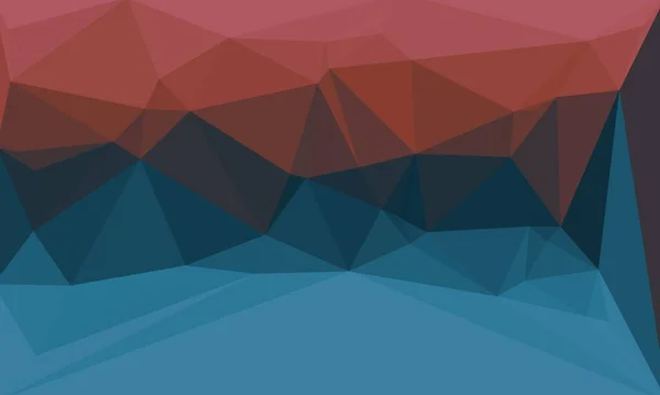 Kreativer prismatischer Hintergrund mit polygonalem Muster — Stockfoto
