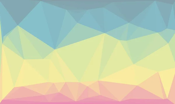 Sfondo poligonale multicolore minimo — Foto stock