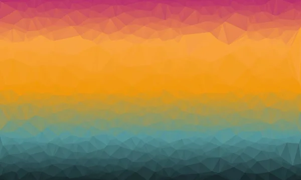 Fond prismatique créatif avec motif polygonal — Photo de stock
