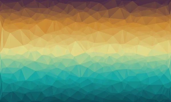 Creative prismatic background with polygonal pattern — Stock Photo