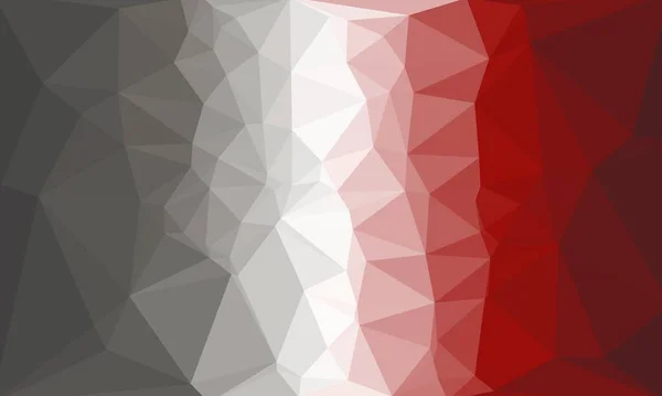 Fond géométrique abstrait avec motif poly — Photo de stock