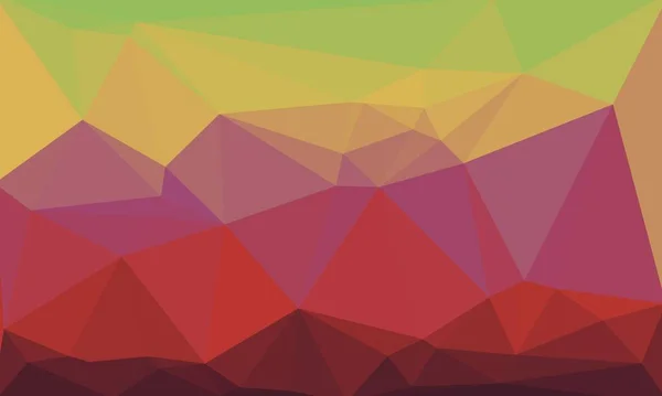 Fondo multicolor abstracto con patrón de poli — Stock Photo