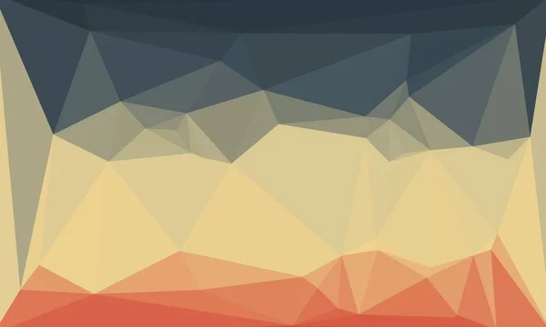 Kreativer prismatischer Hintergrund mit polygonalem Muster — Stockfoto