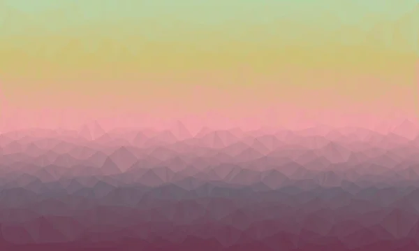 Abstrait fond polygonal coloré — Photo de stock