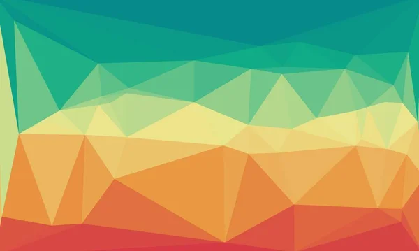 Minimal multicolored polygonal background — Stock Photo