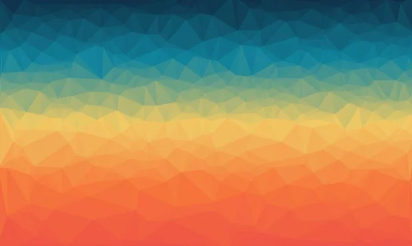 Kreativer prismatischer Hintergrund mit polygonalem Muster — Stockfoto