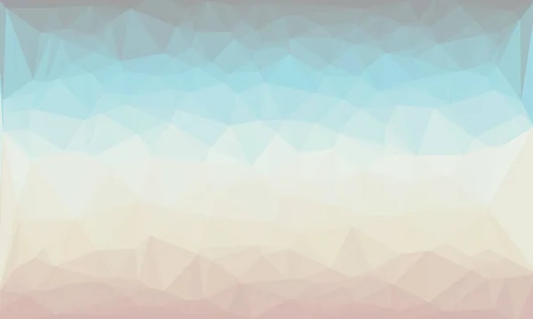 Kreativer prismatischer Hintergrund mit polygonalem Muster — Stockfoto