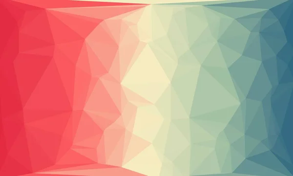 Abstrait fond polygonal coloré — Photo de stock