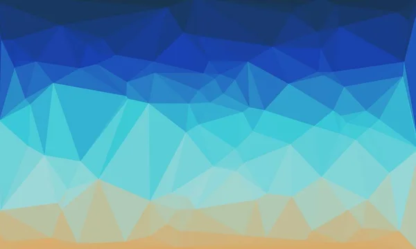 Creative prismatic background with polygonal pattern — Stock Photo