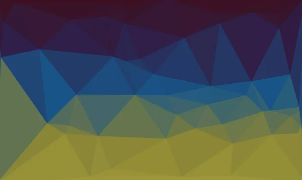 Creative prismatic background with polygonal pattern — Stock Photo