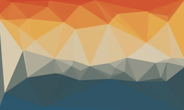 Creative prismatic background with polygonal pattern — Stock Photo
