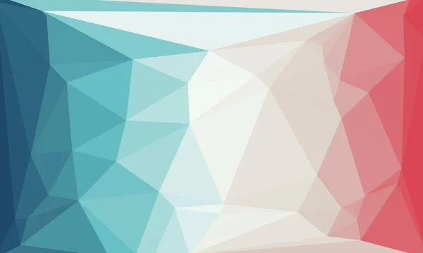 Minimal multicolored polygonal background — Stock Photo