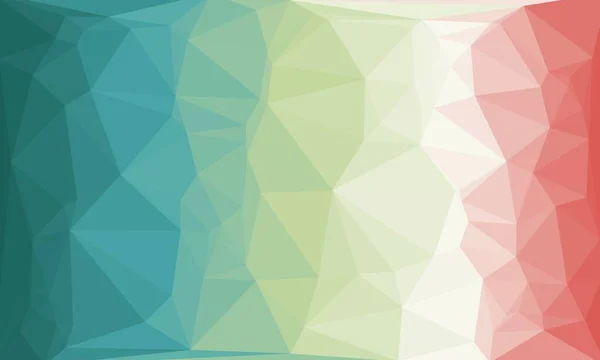 Creative prismatic background with polygonal pattern — Stock Photo