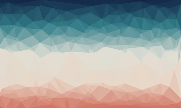 Kreativer prismatischer Hintergrund mit polygonalem Muster — Stockfoto
