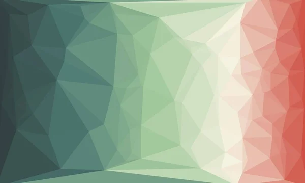 Creative prismatic background with polygonal pattern — Stock Photo