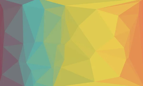 Fond polygonal multicolore minimal — Photo de stock
