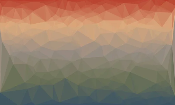 Fondo multicolor abstracto con patrón de poli - foto de stock