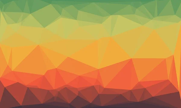 Creative prismatic background with polygonal pattern — Stock Photo