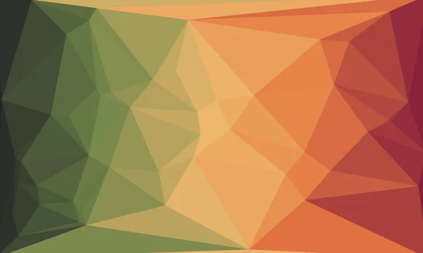 Creative prismatic background with polygonal pattern — Stock Photo