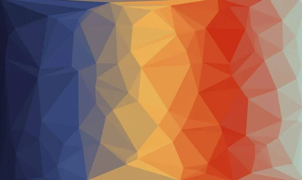 Fond géométrique coloré avec design mosaïque — Photo de stock