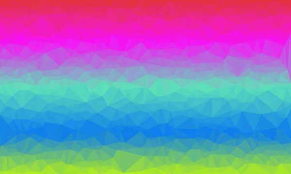 Fundo prismático criativo com padrão poligonal — Fotografia de Stock
