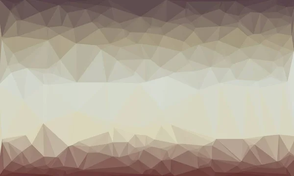 Creative background with brown polygonal pattern — Stock Photo