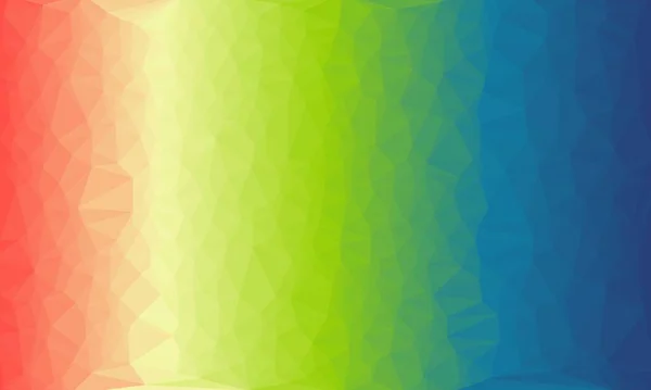 Sfondo astratto multicolore con motivo poli — Foto stock