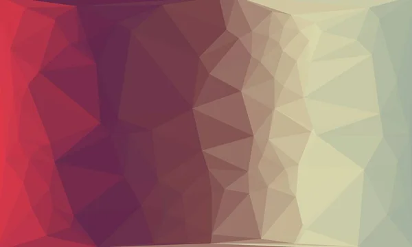 Kreativer prismatischer Hintergrund mit polygonalem Muster — Stockfoto
