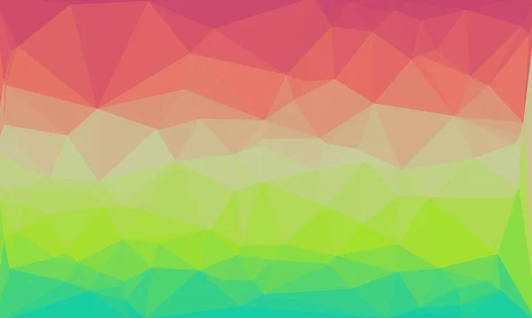 Sfondo poligonale multicolore minimo — Foto stock