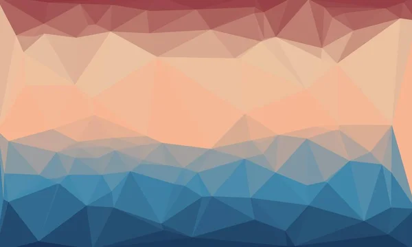 Minimal multicolored polygonal background — Stock Photo