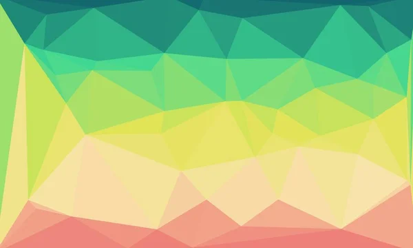 Minimal multicolored polygonal background — Stock Photo