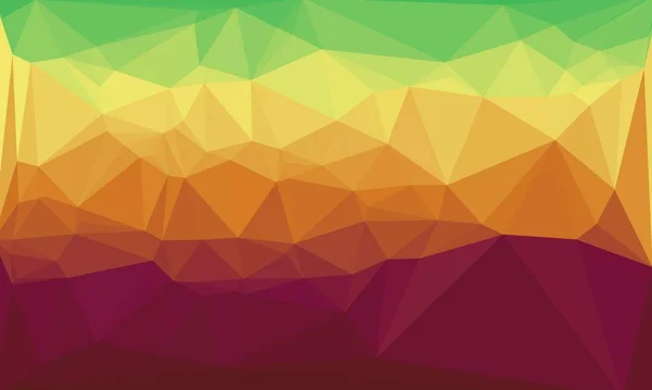 Creative prismatic background with polygonal pattern — Stock Photo