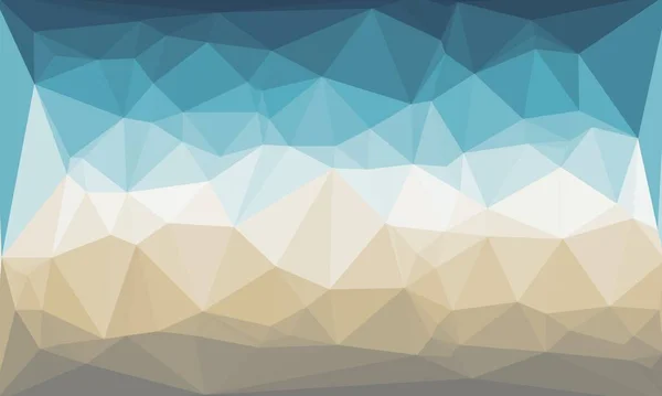 Creative prismatic background with polygonal pattern — Stock Photo