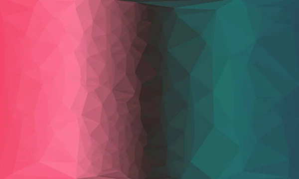 Creative prismatic background with polygonal pattern — Stock Photo