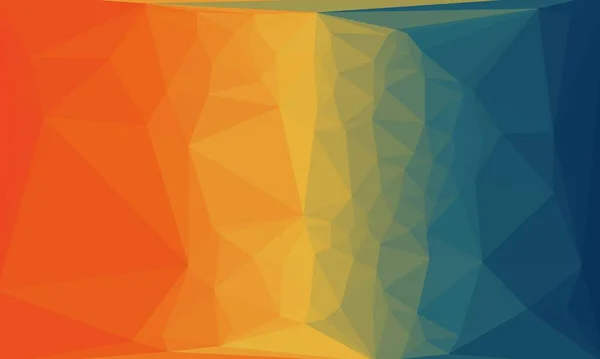 Abstrait fond multicolore avec motif poly — Photo de stock