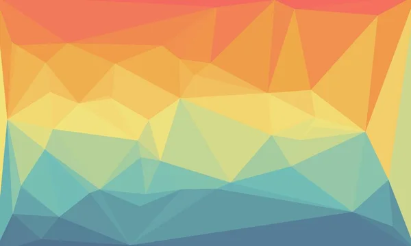 Minimal multicolored polygonal background — Stock Photo