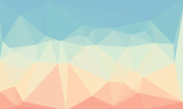 Kreativer prismatischer Hintergrund mit polygonalem Muster — Stockfoto
