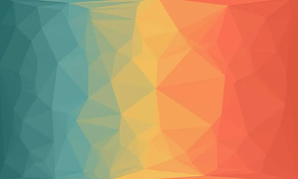 Minimal multicolored polygonal background — Stock Photo