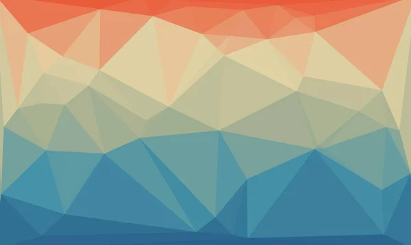 Abstrakte bunte polygonale Hintergrund — Stockfoto