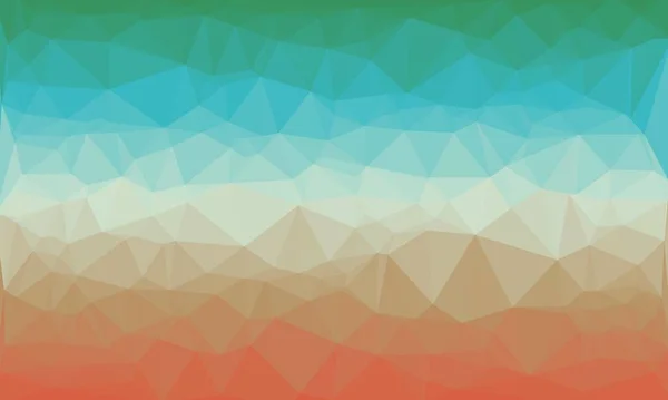 Kreativer prismatischer Hintergrund mit polygonalem Muster — Stockfoto