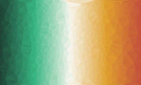 Kreativer prismatischer Hintergrund mit polygonalem Muster — Stock Photo