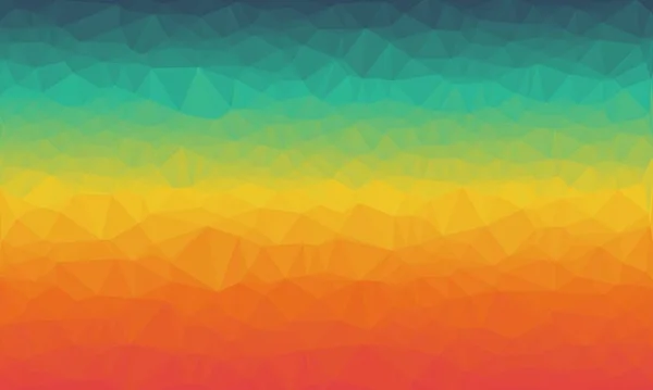 Kreativer prismatischer Hintergrund mit polygonalem Muster — Stockfoto