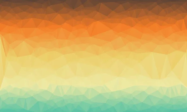 Creative prismatic background with polygonal pattern — Stock Photo