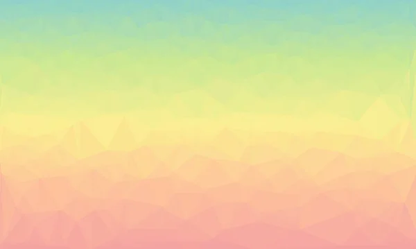 Creative prismatic background with polygonal pattern — Stock Photo