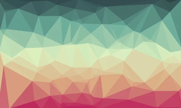 Creative prismatic background with polygonal pattern — Stock Photo