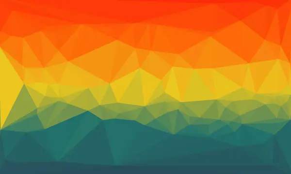 Minimal multicolored polygonal background — Stock Photo