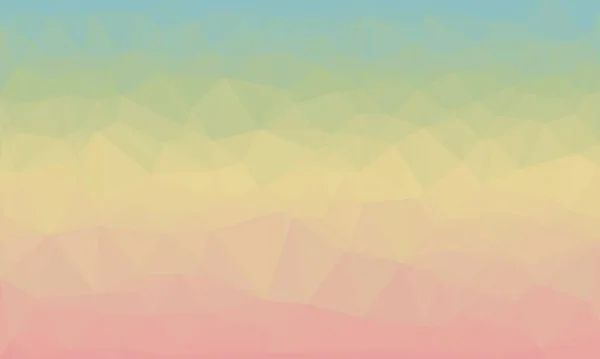 Minimal multicolored polygonal background — Stock Photo